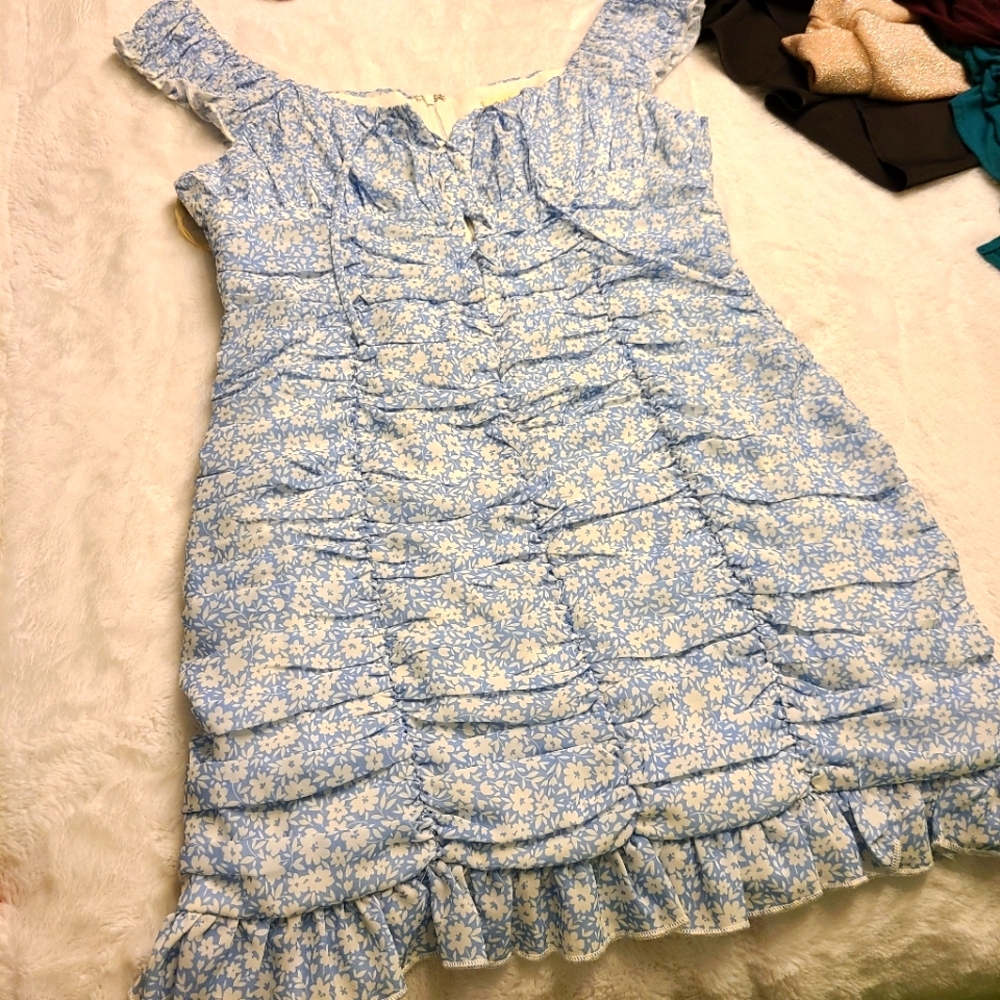 Laced up sun dress